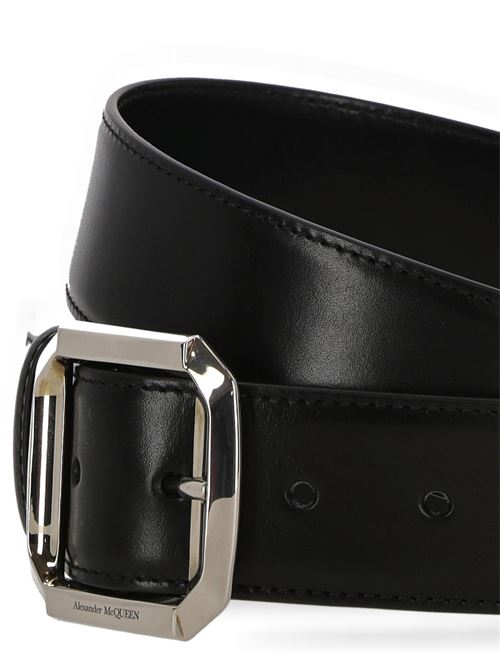 logo-engraved buckle belt Alexander McQueen | 7975351BR0Y1000